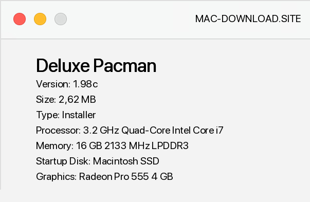 download pacman free for mac
